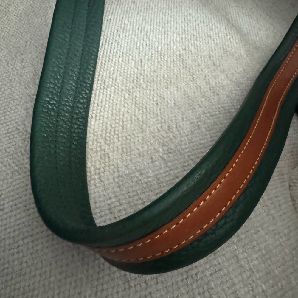 Dooney & Bourke- Beautiful Green Vintage Crossbody Bag - Never Used! - Picture 10 of 13